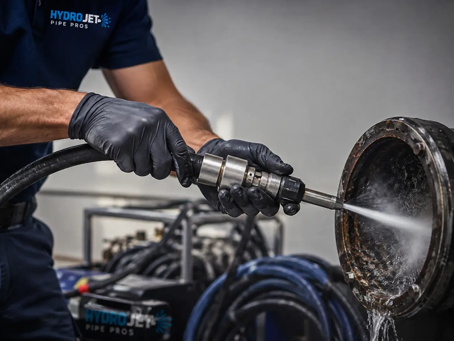 Hydro Jet Pipe Descaling in Force, PA
